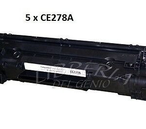 5 TONER PER HP CE 278A 78A PRO P1566 N P1606 P1606 D P1606 DN M1536 F DN N MFP