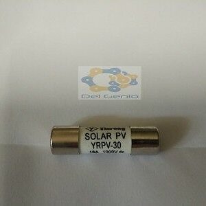 Fusibile nano 10A 1000V gPV 10x38mm per protezione impianto solare fotovoltaico