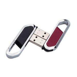 PORTACHIAVE A MOSCHETTONE 64GB USB PENDRIVE PEN DRIVE  chiavetta chiave memoria