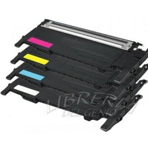 4 TONER COMPATIBILE PER SAMSUNG CLP320 N CLP325 NW CLX3185FN CLX3185W 8500 copie