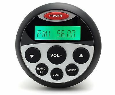 AUTORADIO MARINE IMPERMEABILE BARCA BOAT Radio FM USB MP3 bluetooth 4x40W