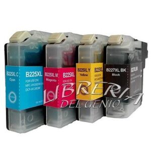 4x XXL Inchiostro Cartucce per Brother dcp-j4120dw mfc-j5625dw j5720dw Set LC227