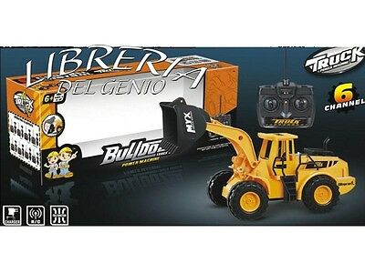 Scavatore Ruspa Radiocomandato Bagger escavatore r/c telecomandato 3 CH Natale