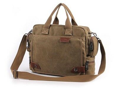 zaino uomo Tracolla vintage da viaggio lavoro casual tempo libero idea regalo