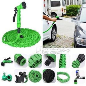 23 M RETRATTIL Flessibile Giardino Pistola Acqua Giardinaggio Casa Irrigazione