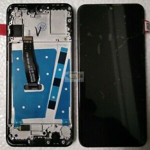 TOUCH SCREEN SCHERMO HUAWEI P30 LITE LCD DISPLAY VETRO FRAME-TELAIO NERO MAR-LX1