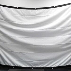 Nuovo HD schermo 100" 220x125cm TELO PER VIDEO PROIETTORE-VIDEOPROIETTORE FULLHD
