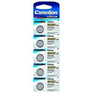 5X batteria pila bottone litio cr1616 1616 CAMELION no duracell varta SET DA 5