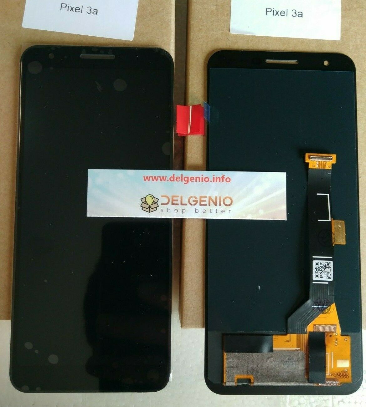 DISPLAY LCD+TOUCH SCREEN ORIGINALE GOOGLE PIXEL 3A G020F SCHERMO VETRO NERO
