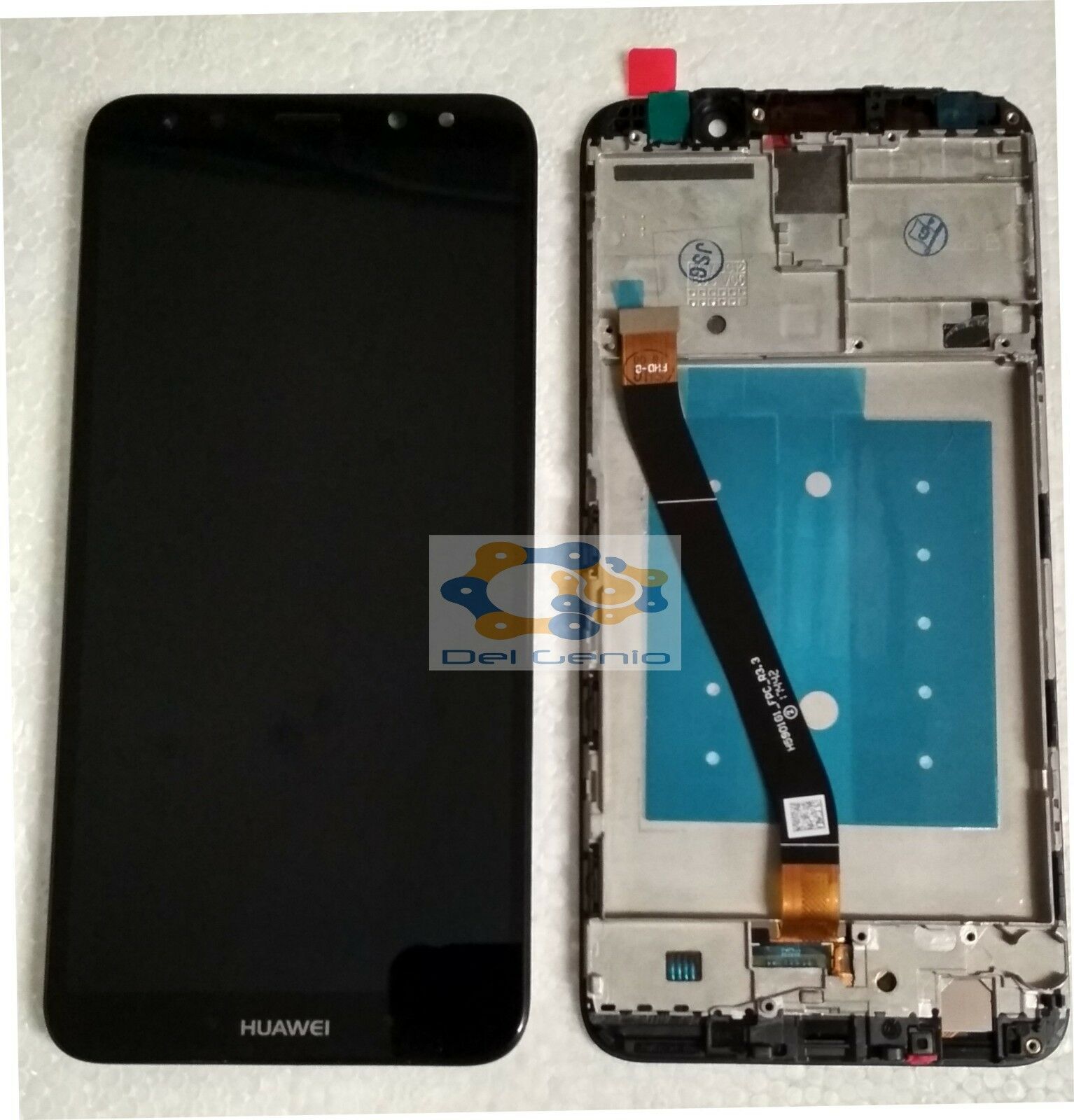DISPLAY LCD TOUCH SCREEN VETRO RICAMBIO HUAWEI MATE 10 LITE SCHERMO CON TELAIO