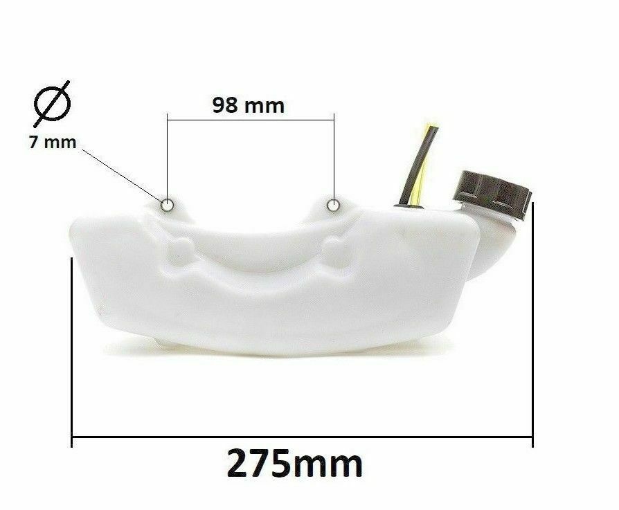 Serbatoio carburante benzina decespugliatore Tagliabordi Tagliasiepi 43 / 53 cc