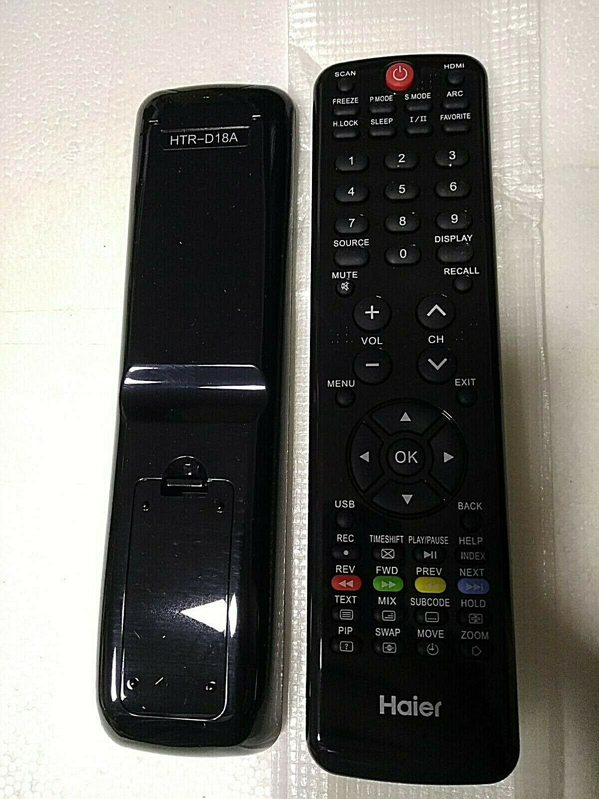 TELECOMANDO ORIGINALE PER HAIER HTR-D18A LED-TV LE32B50 LE39B50 LE32B50 LE32T100