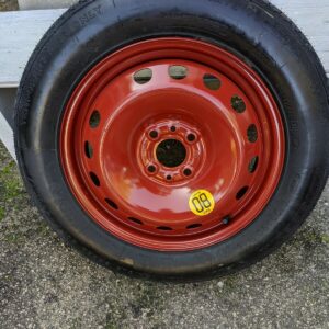 RUOTINO DI SCORTA CERCHIO 400BX15H ET35 GOMMA T125/90R15 96 M FIAT LANCIA ALFA