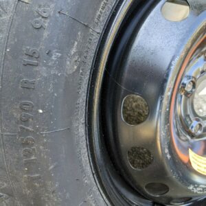RUOTINO DI SCORTA CERCHIO 400BX15H ET35 GOMMA T125/90R15 96 M FIAT LANCIA ALFA