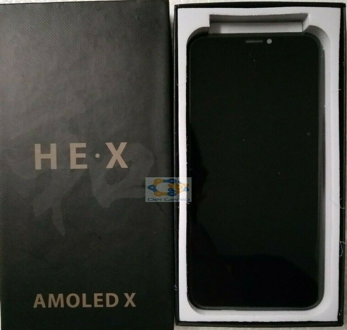 PER APPLE IPHONE X 10 SCHERMO DISPLAY Hard Oled H-EX ORIGINALE TOUCHSCREEN FRAME - immagine 2