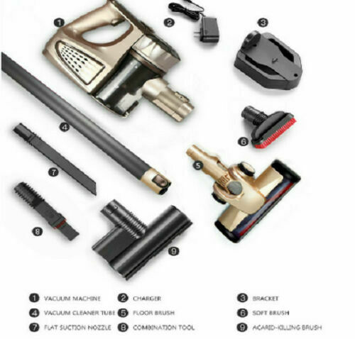TINTON LIFE 2in1 scopa elettrica 220V ricaricabile aspirapolvere Vacuum Cleaner - immagine 10