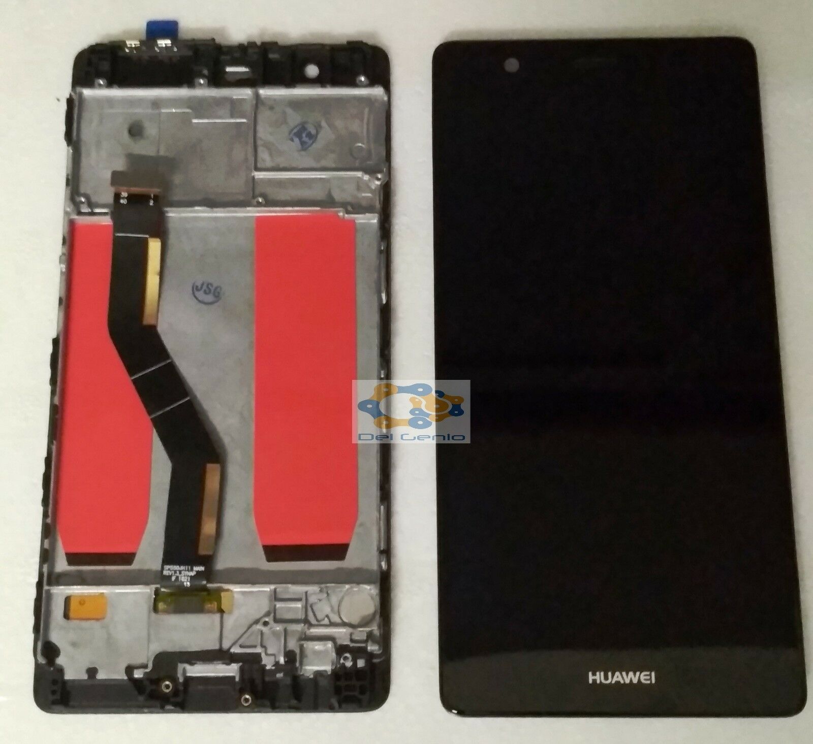 TOUCH SCREEN LCD DISPLAY + FRAME HUAWEI P9 PLUS P9+ VIE-L09 5,5 NERO QUALITÀ AAA