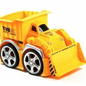 CAMION RC PIQUANT TRUCK DUMP - JAUNE - MYX906-3A camion RC radiocomandato 3 anni