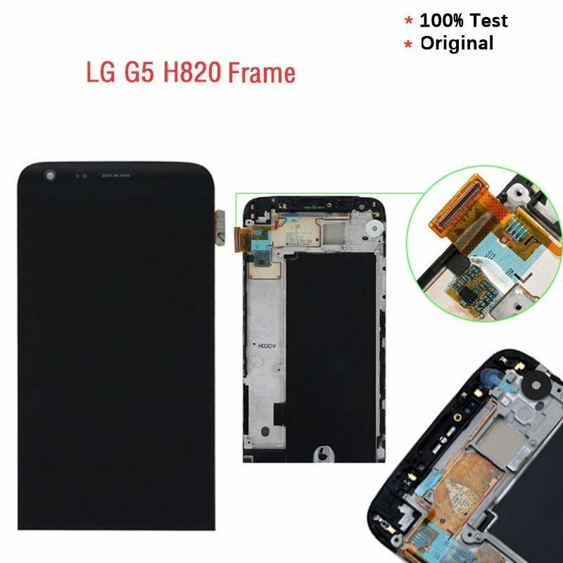 LCD LG G5 TOUCH+FRAME+TELAIO H820 H830 H840 H850 DISPLAY VETRO NUOVO - immagine 2