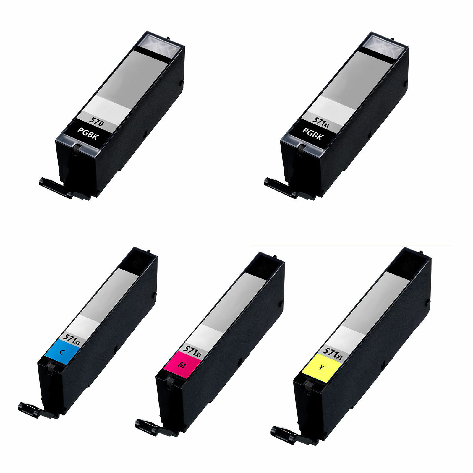 5 Cartucce per Canon Pixma MG6851 MG6853 MG5751 MG7751 MG5753 MG5750 MG6852