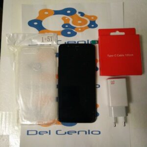 ONEPLUS 5T A5010 DUAL SIM LTE 8GB + 128GB Midnight Black Stock ITALIA GRADE AAA+