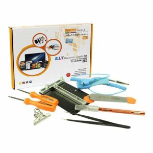9-IN-1 Jakemy fai da te kit di riparazione elettronica Luxus versione jm-1102