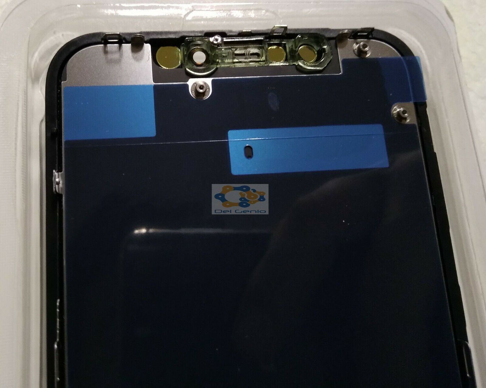 COMPATIBILE PER APPLE IPHONE XR SCHERMO DISPLAY CON LCD TOUCH SCREEN FRAME NERO - immagine 4
