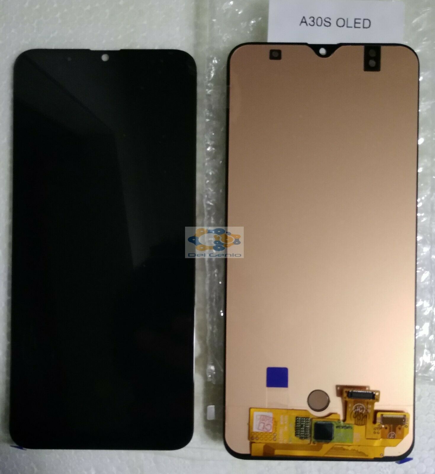 DISPLAY AMOLED PER SAMSUNG GALAXY A30S SM-A307 A307F TOUCH SCREEN SCHERMO NERO