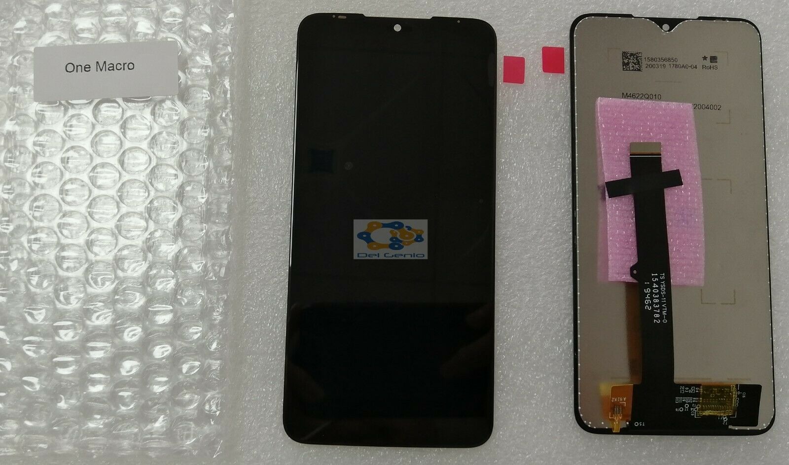 DISPLAY MOTOROLA ONE MACRO XT-2016 XT2016 NERO LCD + TOUCH SCREEN SCHERMO VETRO