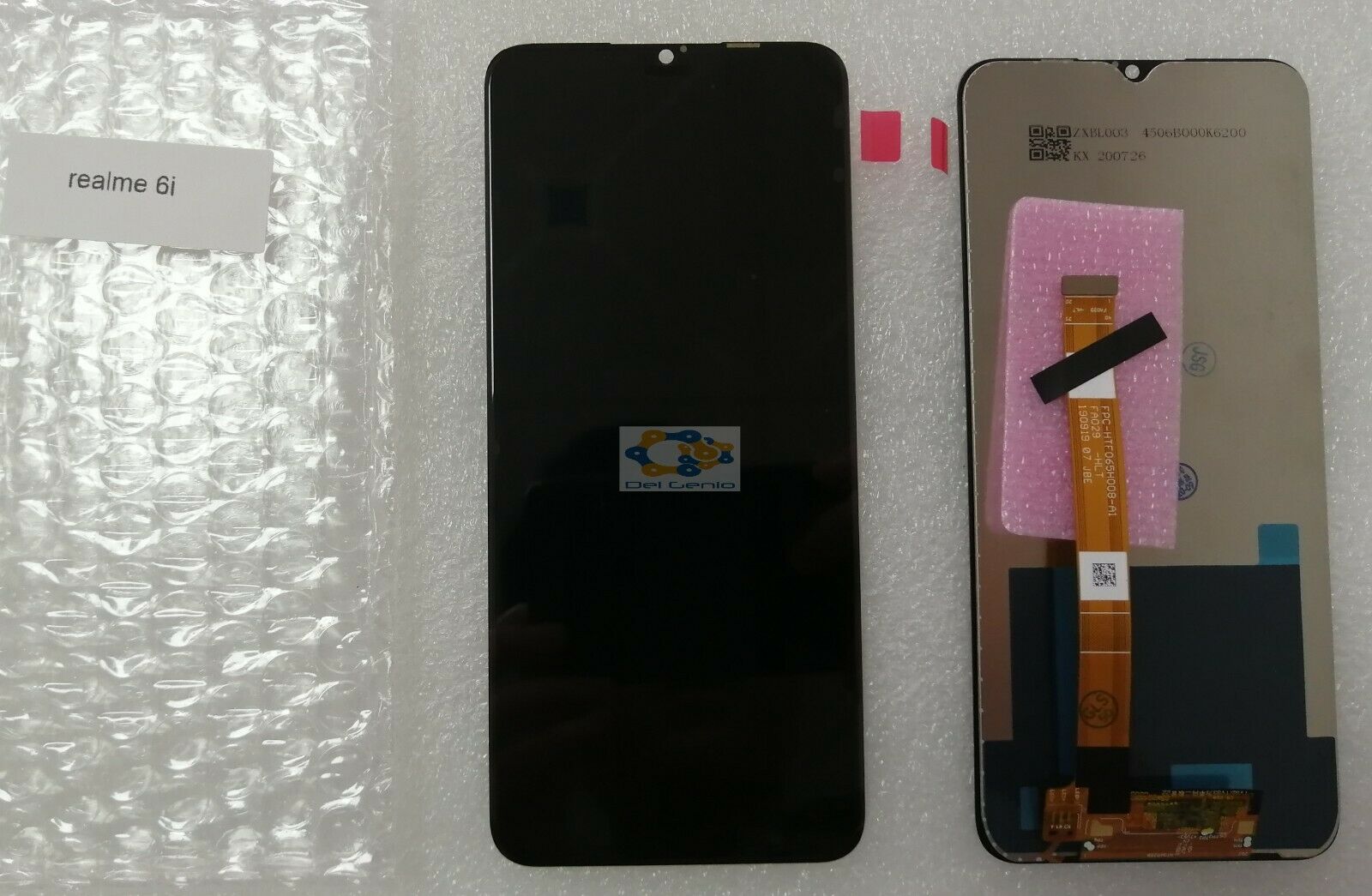 DISPLAY LCD TOUCH SCREEN PER OPPO REALME 6.1 NERO ZXBL003 SCHERMO VETRO