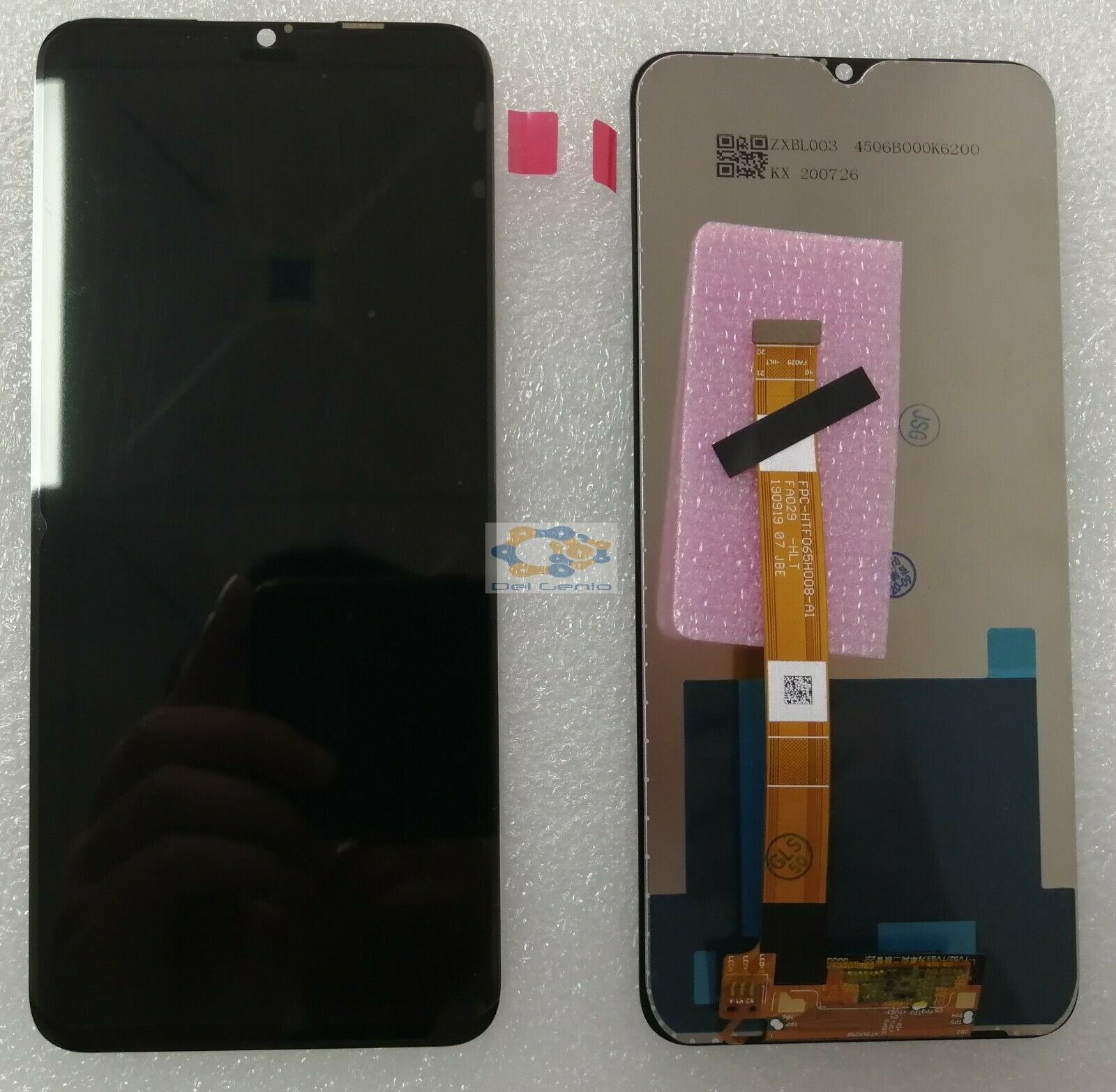 DISPLAY LCD TOUCH SCREEN PER OPPO REALME 6.1 NERO ZXBL003 SCHERMO VETRO - immagine 2
