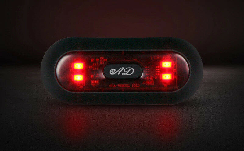 LUCE FARO A LED DA TESTA CASCO 4 LED ADATTO PER MOTO MONOPATTINO EBIKE E-BIKE - immagine 8