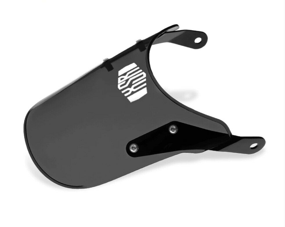 SCHERMO CUPOLINO PARABREZZA FLY PER YAMAHA XSR 155 250 300 700 900 NERO - immagine 4