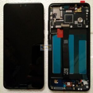 TOUCH SCREEN VETRO + LCD DISPLAY+ FRAME Huawei P20 EML-L09 +TASTO HOME SENSORE