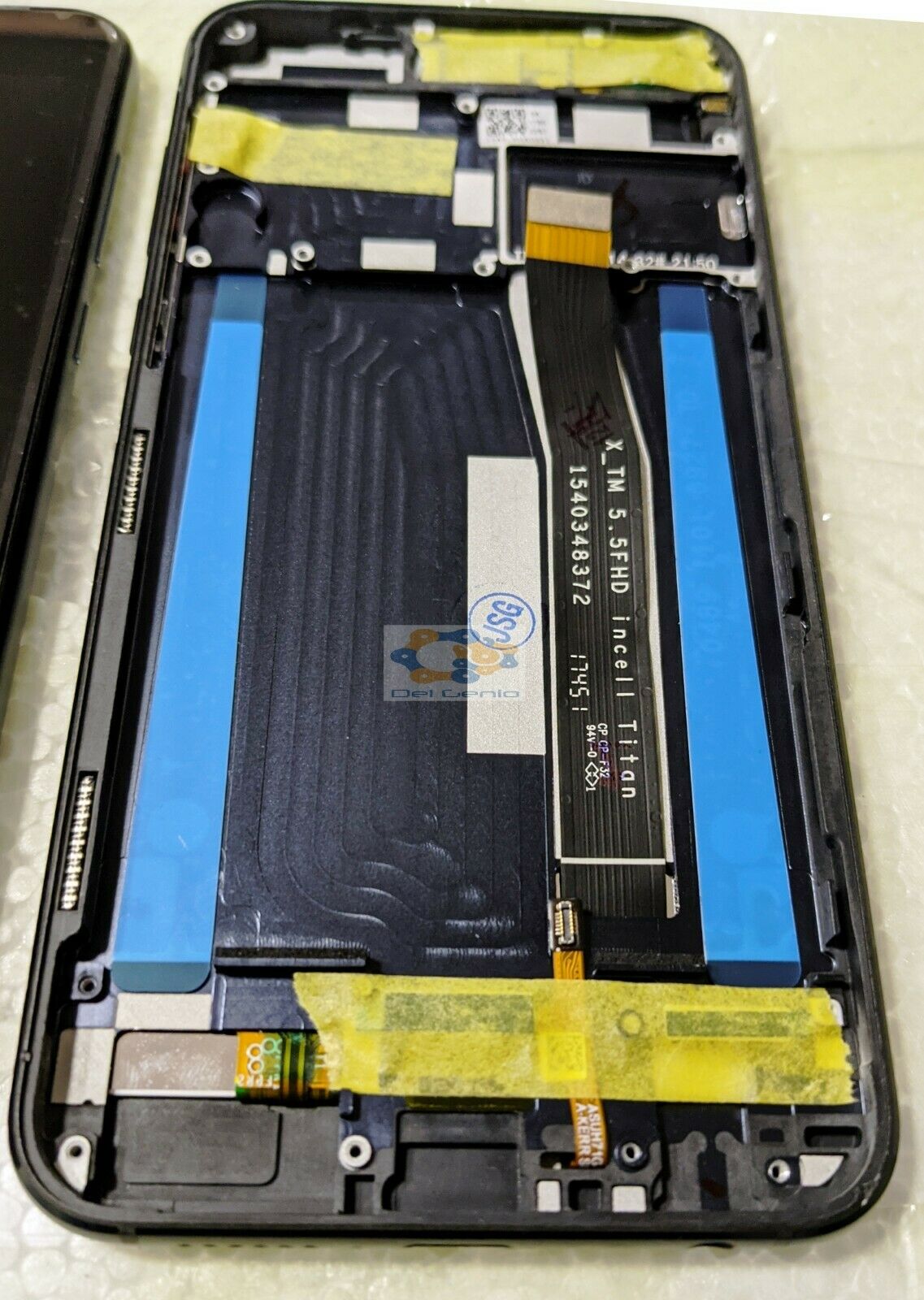 DISPLAY SCHERMO PER Asus ZenFone 4 ZE554KL Z01KDA KD KS CON TELAIO E SENSORE - immagine 3