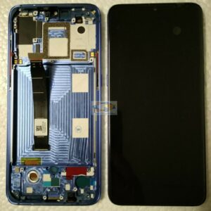 Display Touch screen +Frame Originale Xiaomi Mi9 Mi-9 Vetro M1902F1A Telaio BLU