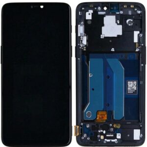 DISPLAY ORIGINALE AMOLED LCD SCHERMO TOUCH SCREEN OLED OnePlus 6 A6000 FRAME