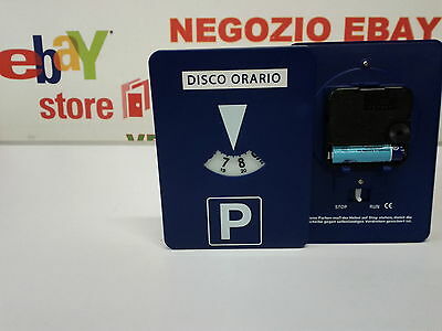 DISCO ORARIO ELETTRONICO AUTOMATIC CON ADESIVO IN ITALIANO PARCHIMETRO