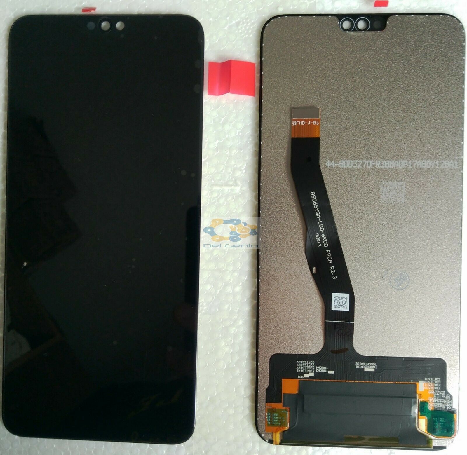 TOUCH LCD DISPLAY HUAWEI HONOR VIEW 10 LITE JSN-L21 HONOR 8X SCHERMO VETRO NERO