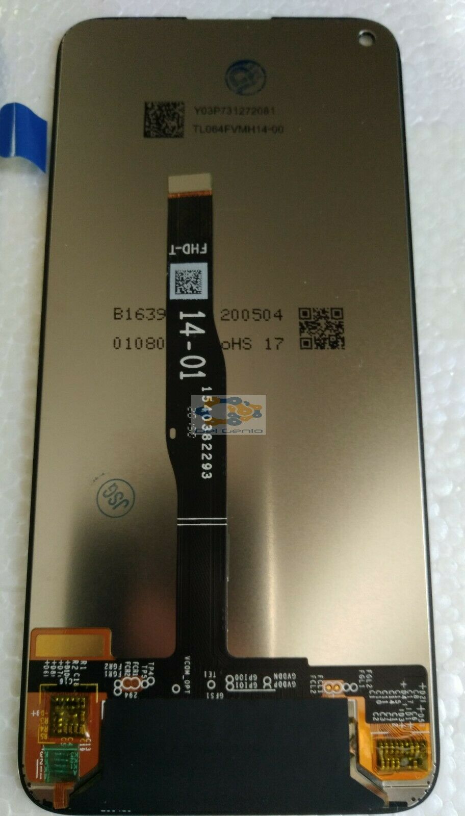 VETRO DISPLAY LCD TOUCH SCREEN PER HUAWEI P40 LITE NERO JNY-L21A NOVA 7i JNY-LX2 - immagine 2