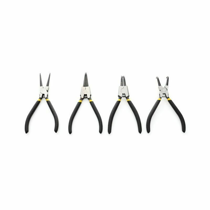 SET 4 PINZE FERMI ANELLI INTERNI ESTERNI AD ALLARGARE STRINGERE SEEGER SEGER 175 - immagine 3