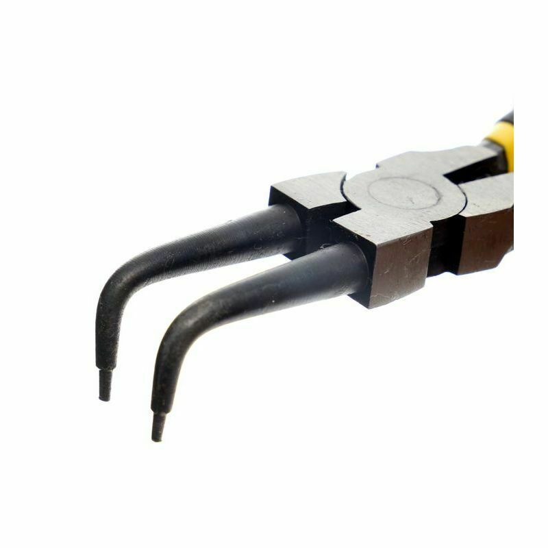 SET 4 PINZE FERMI ANELLI INTERNI ESTERNI AD ALLARGARE STRINGERE SEEGER SEGER 175 - immagine 5