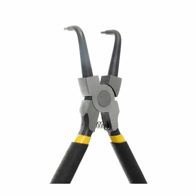 SET 4 PINZE FERMI ANELLI INTERNI ESTERNI AD ALLARGARE STRINGERE SEEGER SEGER 175 - immagine 6