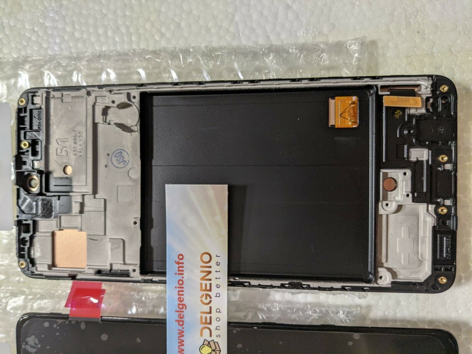 DISPLAY LCD TOUCH SCREEN COMPATIBILE SAMSUNG GALAXY A51 A515F OLED NERO SCHERMO - immagine 2