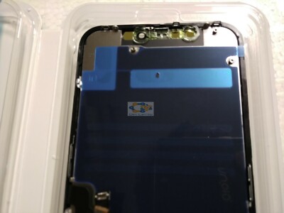 LCD PER IPHONE 11 TOUCH SCREEN DISPLAY VETRO FRAME VETRO SCHERMO NERO RETINA - immagine 3