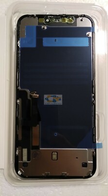 LCD PER IPHONE 11 TOUCH SCREEN DISPLAY VETRO FRAME VETRO SCHERMO NERO RETINA - immagine 4