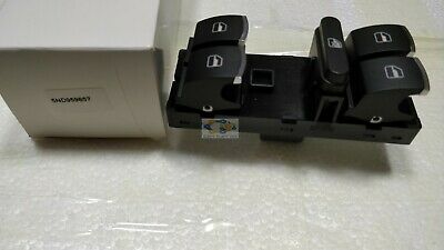 PULSANTIERA COMANDO ALZACRISTALLI PER VW GOLF 5 6 SEAT IBIZA 5ND959857 -CROMATA- - immagine 2