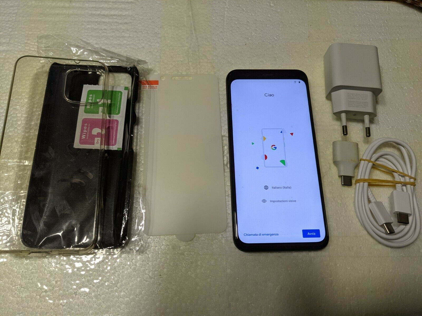 Google Pixel 4 G020M - 64GB - Nero (Senza operatore) (Singola SIM)