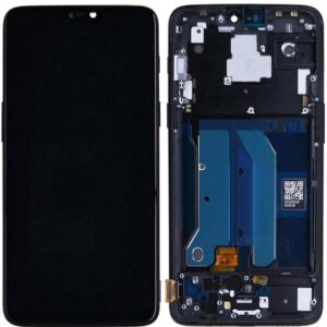 DISPLAY ORIGINALE AMOLED LCD SCHERMO TOUCH SCREEN OLED OnePlus 6 A6000 FRAME
