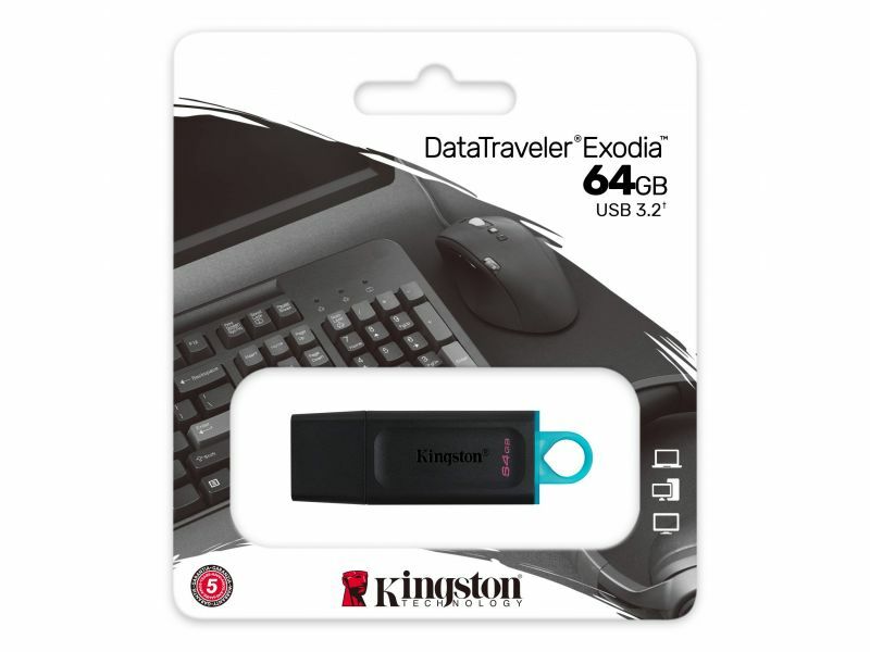 Pendrive Kingston DT Exodia 64GB 64 USB FlashDrive 3.0 DTX/64GB 3.2 3.1 chiavett